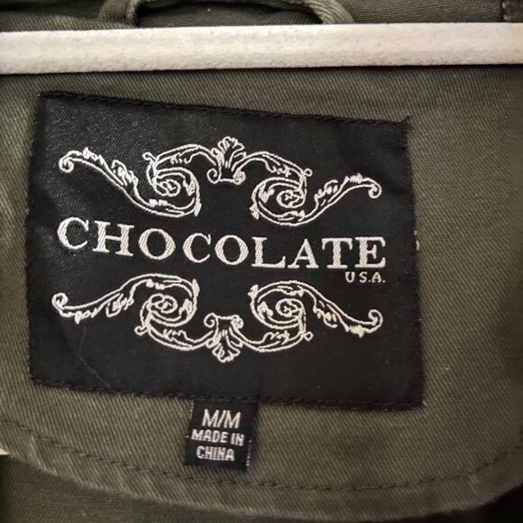 Chocolate Green Utility Jacket - Picture 8 of 9